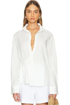 FAITHFULL THE BRAND Alliste Oversized Wrap Shirt in - . Size M (also in L, XS).