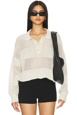 L*Space Rugby Sweater in - Cream. Size L (also in XL).
