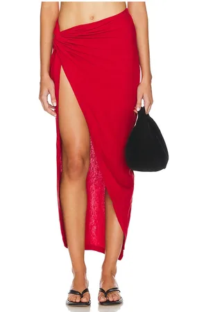 OW Iris Skirt in - Red. Size L (also in M, S, XS).