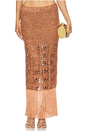 Retrofete Naida Skirt in - Brown. Size M/L (also in XS/S).