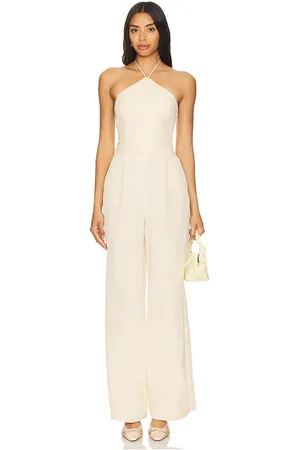 Paige Thandie Jumpsuit in - Ivory. Size 0 (also in 2).