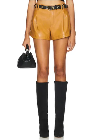 Free People X We The Free Free Reign Vegan Short in - Brown. Size 24 (also in 25, 26, 28).