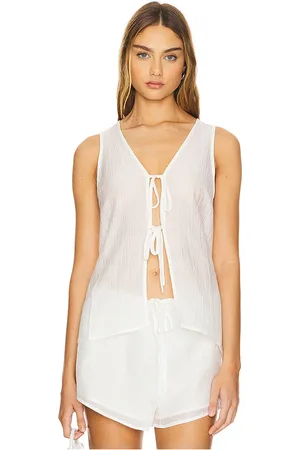 SNDYS Bijou Top in - Ivory. Size XS (also in XXS).