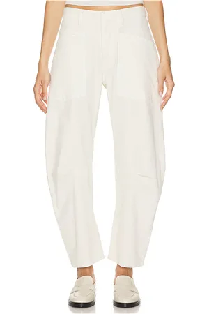 NILI LOTAN Shon Pant in - Ivory. Size 10 (also in 12, 4, 6, 8).