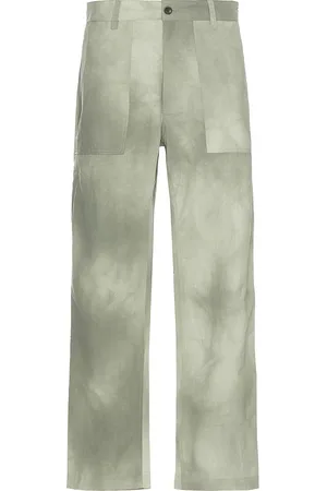 Norse projects Lukas Relaxed Wave Dye Pants in - Olive. Size 32 (also in 34).