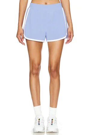 Beyond Yoga Go Retro Short in - Baby Blue. Size L (also in M, S, XS).