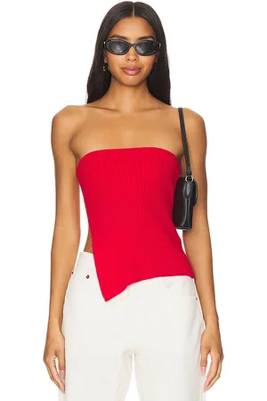 SNDYS X REVOLVE Novalie Top in - Red. Size L (also in M, XL, XXL).