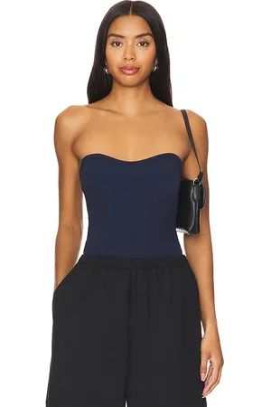 LA Made Del Rey Tube Top in - Navy. Size XL (also in L).