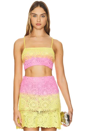 Maaji Abbie Top in - Yellow. Size L (also in M, S).