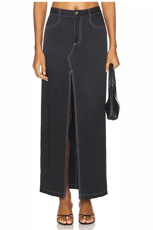 FLEUR DU MAL Silk Maxi Skirt in - . Size 2 (also in 6, 8).