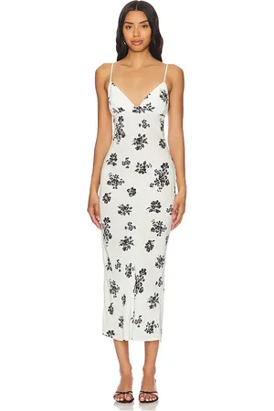 House of Harlow X REVOLVE Jinx Midi Dress in - Black. Size L (also in M).