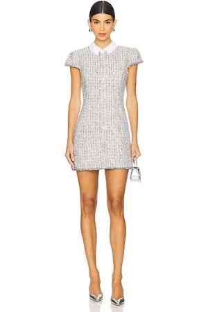 LIKELY Riello Dress in - Grey. Size 10 (also in 12).