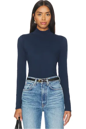 Graham & Spencer Nadene Turtleneck in - Navy. Size L (also in M, S, XL, XS).