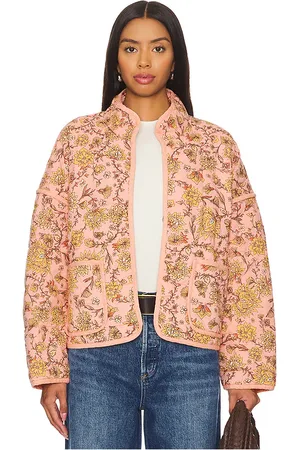 Free People Chloe Jacket in - Peach. Size L (also in XL).