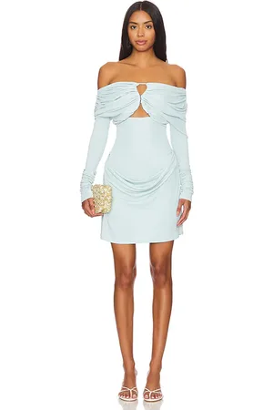 Paris Georgia Axel Dress in - Baby Blue. Size L (also in M, S, XS).