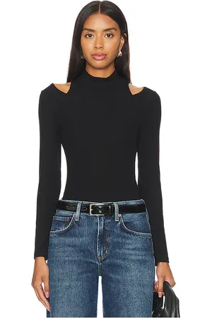 LnA Vivian Ribbed Top in - . Size M (also in S, XL, XS).