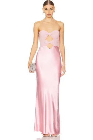Bec & Bridge Halle Strapless Dress in - Pink. Size 12/L (also in 8/S).