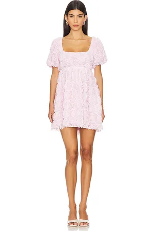 Show Me Your Mumu Smitten Baby Doll Dress in - Pink. Size S (also in XS).