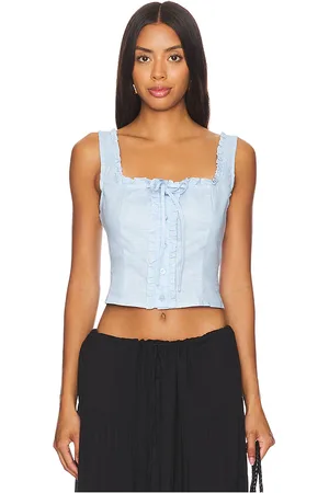 SNDYS X REVOLVE Cottage Top in - Baby . Size L (also in M, S, XL, XS).