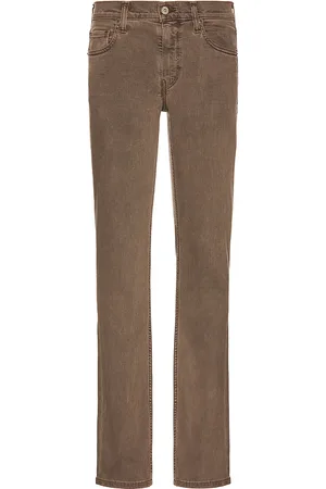 Paige Lennox Slim Jeans in - Brown. Size 30 (also in 32, 34).
