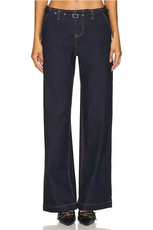 SOVERE Dusk Denim Pant in - Denim-Dark. Size M (also in L).