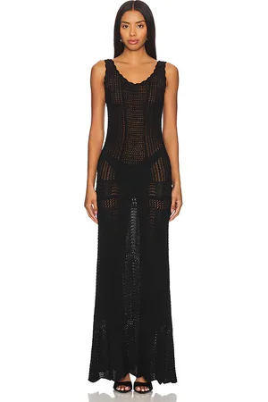 Norma Kamali Scoop Neck Tank Crochet Dress in - . Size S (also in XXS).
