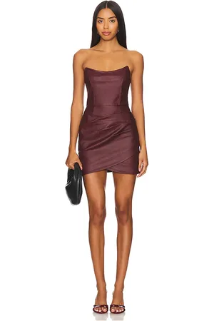 Retrofete James Dress in - Wine. Size L (also in M, XS, XXS).