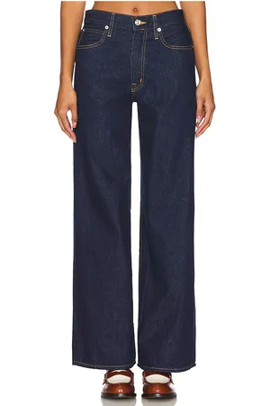 SLVRLAKE Selena Wide Leg in - Denim-Dark. Size 25 (also in 28, 29, 30).