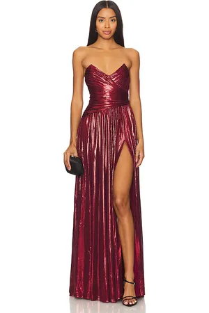 Retrofete Waldorf Dress in - Burgundy. Size S (also in XS).
