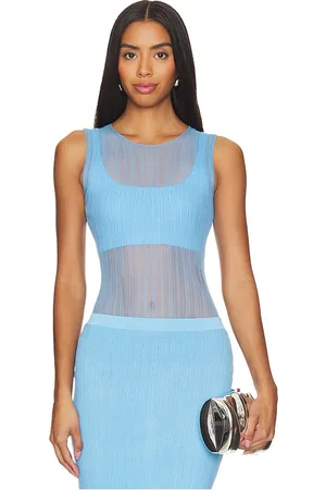 Simkhai Oakley Tank in - Blue. Size M (also in S).