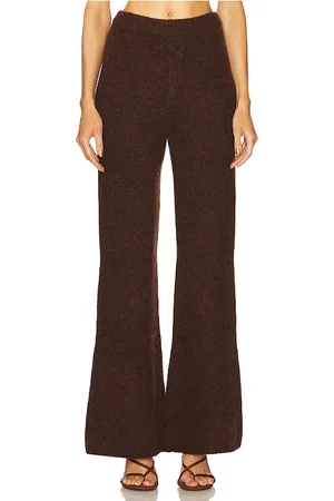 Cult Gaia Antico Knit Pant in - Cognac. Size L (also in M, S).