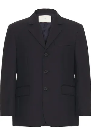 DUNST Classic 3 Button Wool Blazer in - Blue. Size L (also in M).