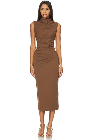 Steve Madden Mo Dress in - Brown. Size S (also in XS).