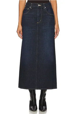 Citizens of Humanity Verona Column Skirt in - Denim-Dark. Size 23 (also in 24, 25, 31).