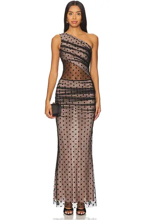MAJORELLE Nicola Gown in - Black. Size M (also in XL).