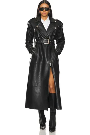 Retrofete Knightley Leather Trench Coat in - . Size M (also in S, XXS).