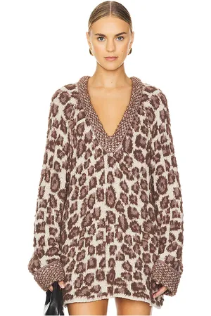 Free People Little Animal Pullover in - Brown. Size M (also in S).