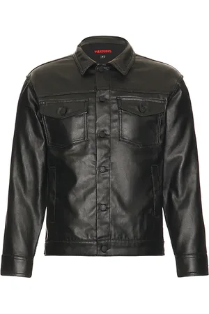 Pleasures Latex Trucker Jacket in - . Size L (also in M, XL/1X).