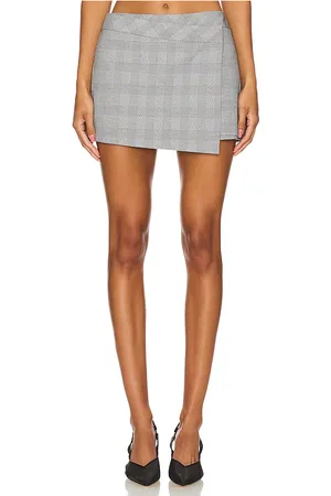 Amanda Uprichard Lissa Skort in - Grey. Size M (also in S, XS).