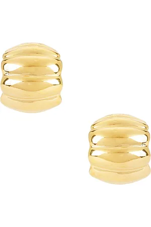Heaven Mayhem Terre Hoop in - Metallic . Size all.