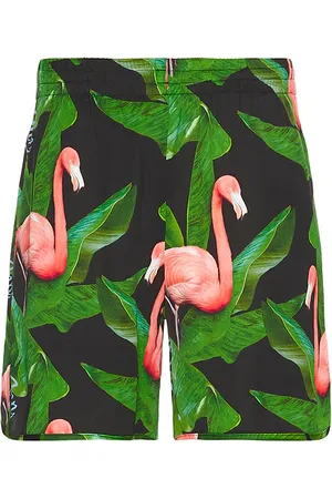 BLUE SKY INN Flamingo Swim Shorts in - . Size L (also in S, XL/1X).
