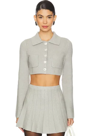 MAJORELLE Solveig Cardigan in - Grey. Size S (also in XS).