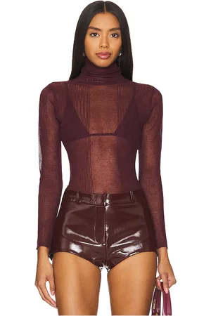 SER.O.YA Piper Sweater in - Burgundy. Size L (also in M, XL).