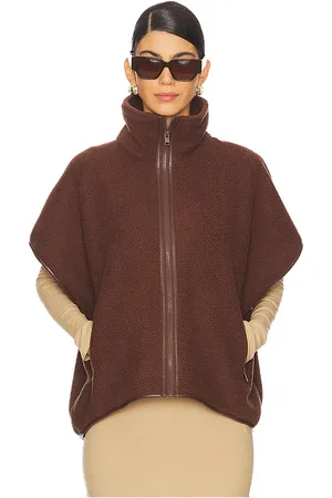 LaMarque Eudora Fleece Vest in - Brown. Size L (also in M, S, XL, XS).