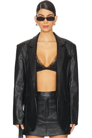 NONchalant Label Farrell Faux Leather Blazer in - . Size S (also in XL).
