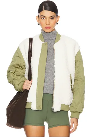 BLANK NYC Top Tier Jacket in - Olive. Size L (also in M, S, XS).
