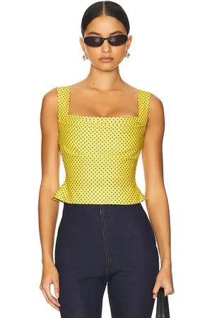 Miaou Imogene Corset in - Yellow. Size M (also in L).