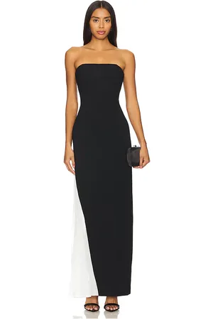 ALICE+OLIVIA Retha Maxi Dress in - Black. Size 0 (also in 4).