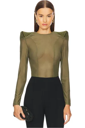 Zhivago Empty Streets Top in - Green. Size 4 (also in 6, 8).