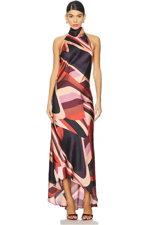 MISA Fiore Dress in - Rust. Size L (also in M).